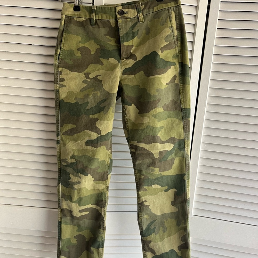 Camouflage Cargo Pants by J. Crew